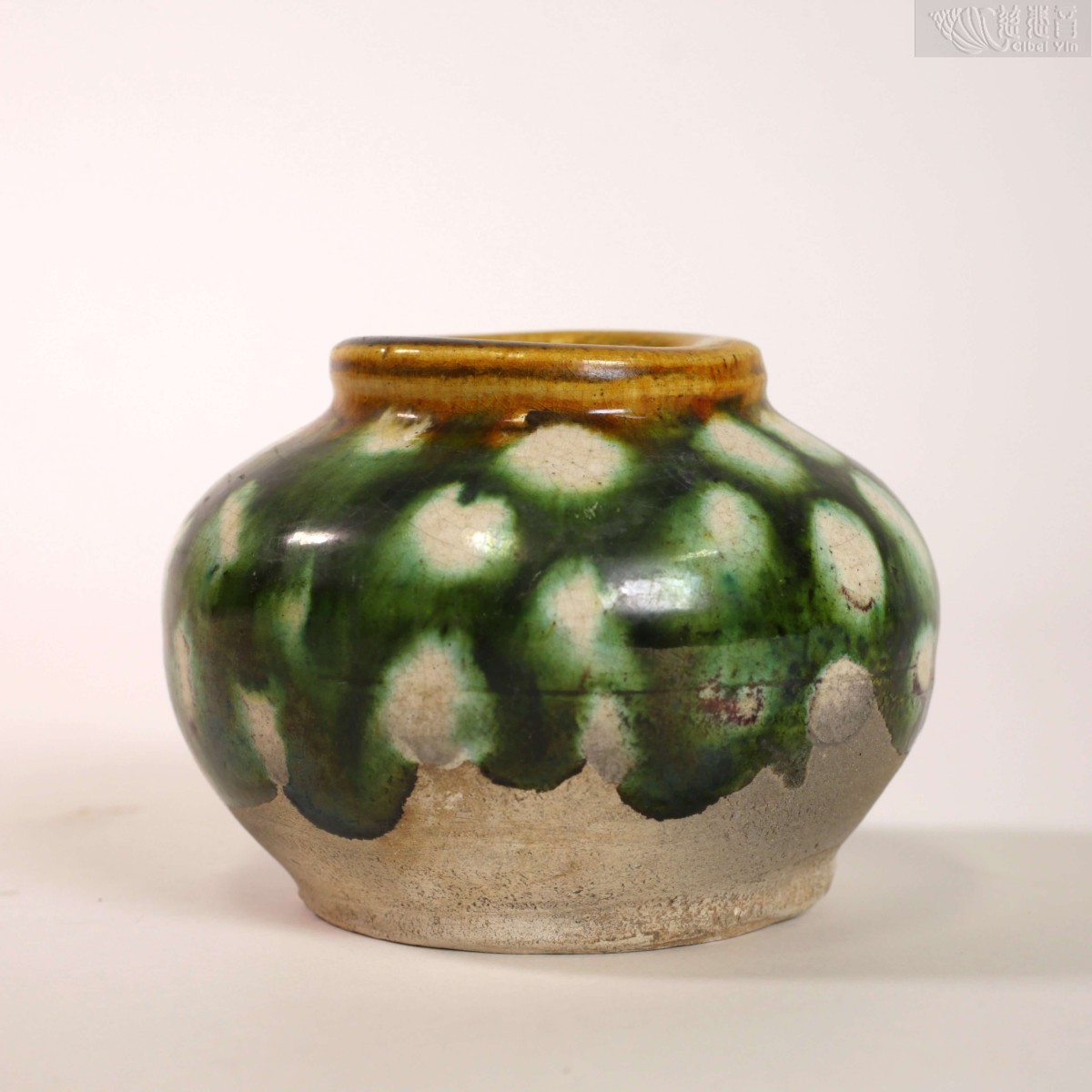 遼三彩聚寶罐 - 1 자비음