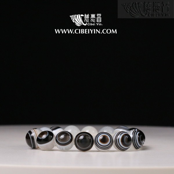 천연마노 천안구슬 A급 단주 14mm