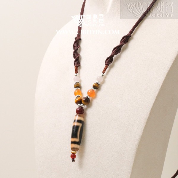 天地天珠項鍊 -38mm- 隨機出貨