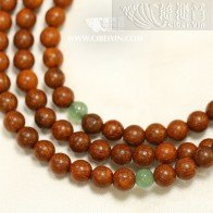 소엽자단 108 염주 -  6mm