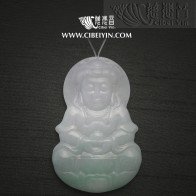 보주관음 비취 펜던트 - 2384