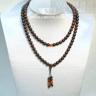 특급 금성 소엽자단 108 염주 - 8mm