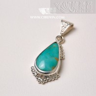 천연 터키석 은펜던트 - 25A