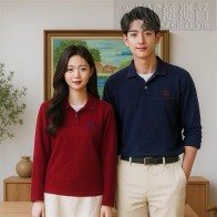 菩提Polo衫-長袖