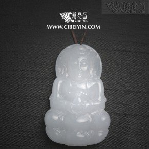 寶瓶觀音翡翠挂墜-2135