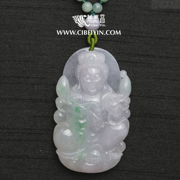비취 관음 펜던트
