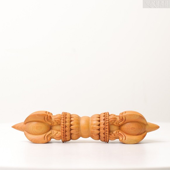 木質金剛杵 (崖柏) (14cm)