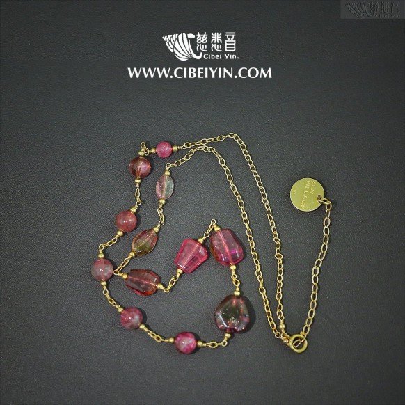 '한 마음 한 뜻' - 알렉산더라이트 목걸이