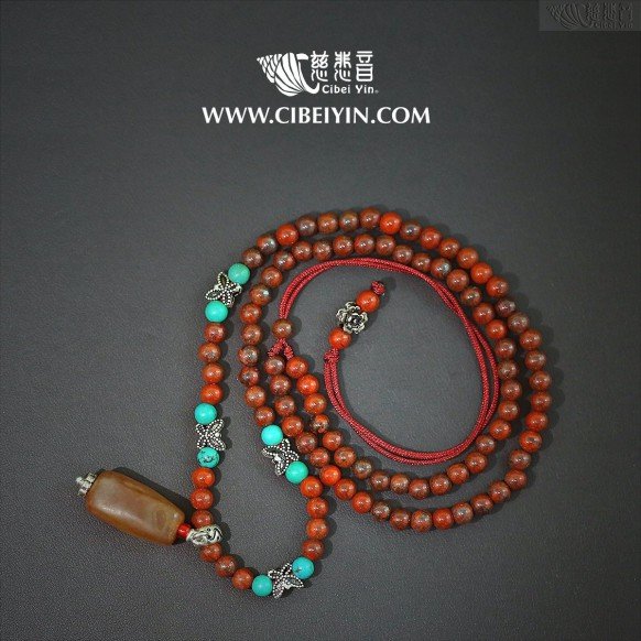 老瑪瑙項鍊 03-S1