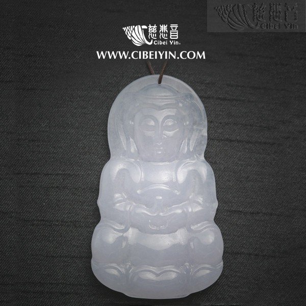 寶瓶觀音翡翠挂墜-2137