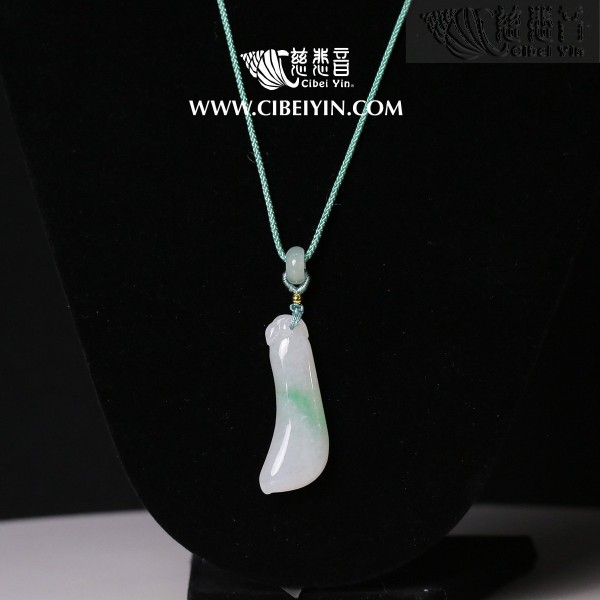 "福瓜"翡翠項鍊-1C8