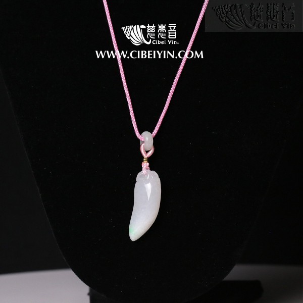 "福瓜"翡翠項鍊-1D7