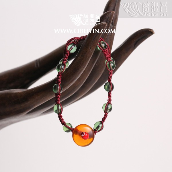 老紅玛瑙手串-2