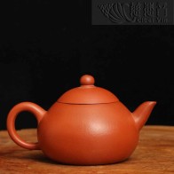 朱泥壺 月亭款並製作