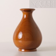 木質玉壺春寶瓶-小