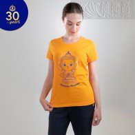 菩提30周年女款圓領T恤-Q版藥師佛