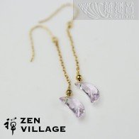 紫水晶Gold Filled耳環