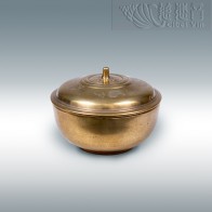 黃銅金供缽-380