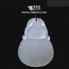 "飄金寶葫蘆"翡翠挂墜-2355