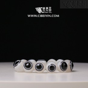 天然天眼珠瑪瑙手串(A)-18mm