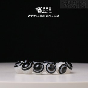 天然天眼珠瑪瑙手串(B)-18mm