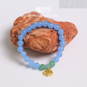 如意寶-海藍寶手串 (8mm)