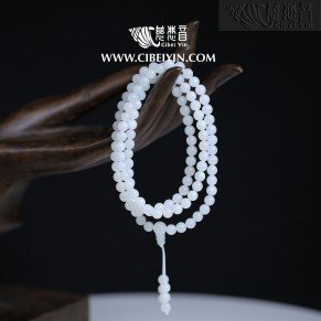 全透硨磲108念珠 (6mm)