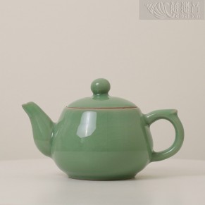 青瓷茶具系列-蘋果茶壺