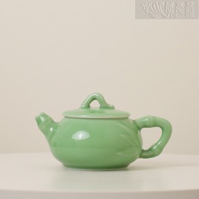 青瓷茶具系列-竹韻茶壺