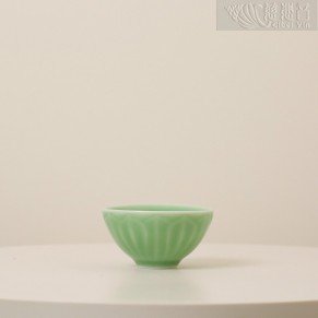 青瓷茶具系列-蓮瓣茶杯