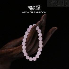 粉玉圓珠手串(8mm)