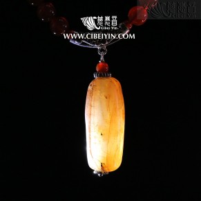 老瑪瑙項鍊 03-L1