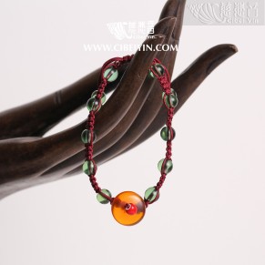 老紅玛瑙手串-2