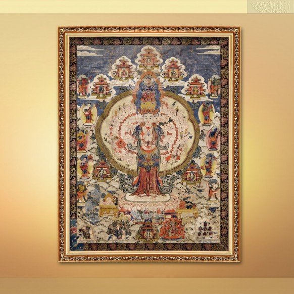 十一面觀音古唐卡（複製版）