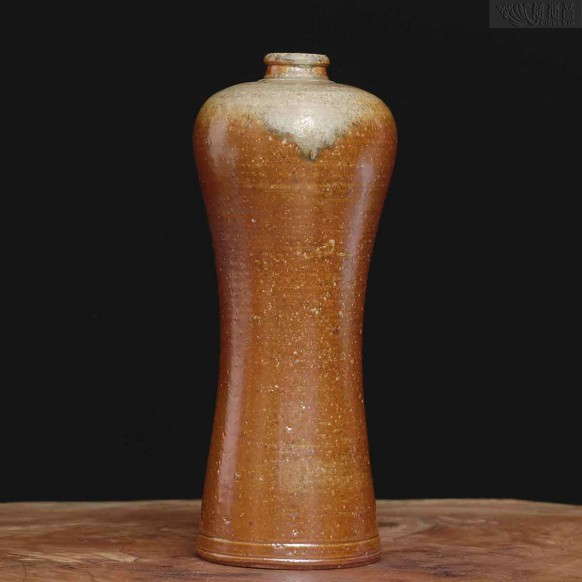柴燒梅瓶330-2