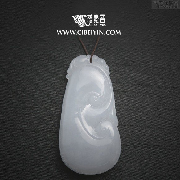 "如意"翡翠挂墜-2187