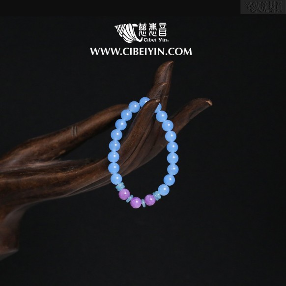 禪悅-海藍寶手串 (8mm)