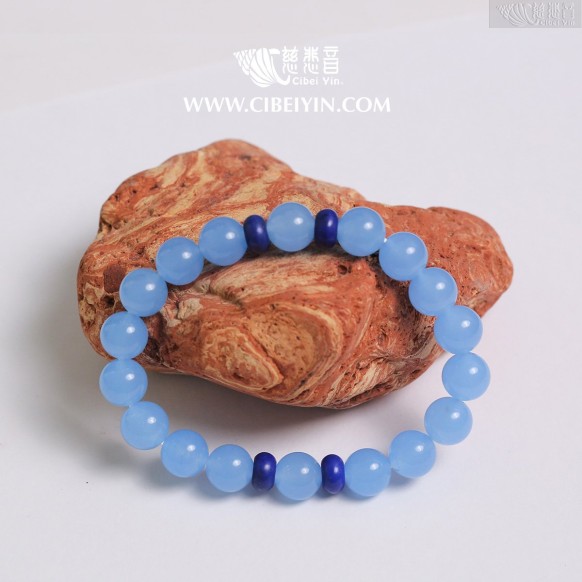 通達-海藍寶手串 (10mm)