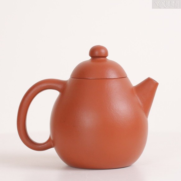 民國 朱泥龍蛋壺