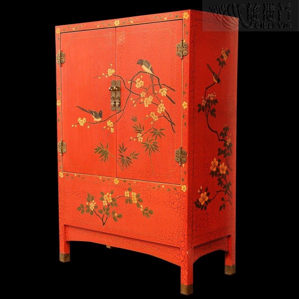 中国朱漆柜