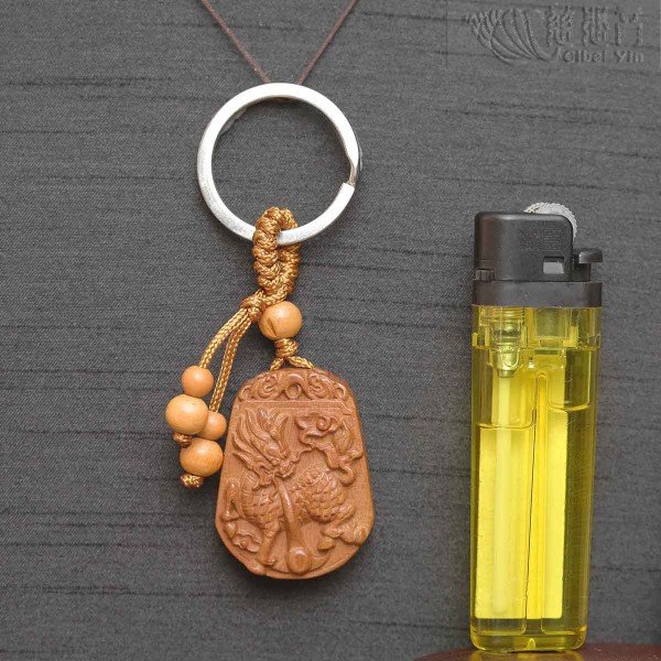 福星高照钥匙扣