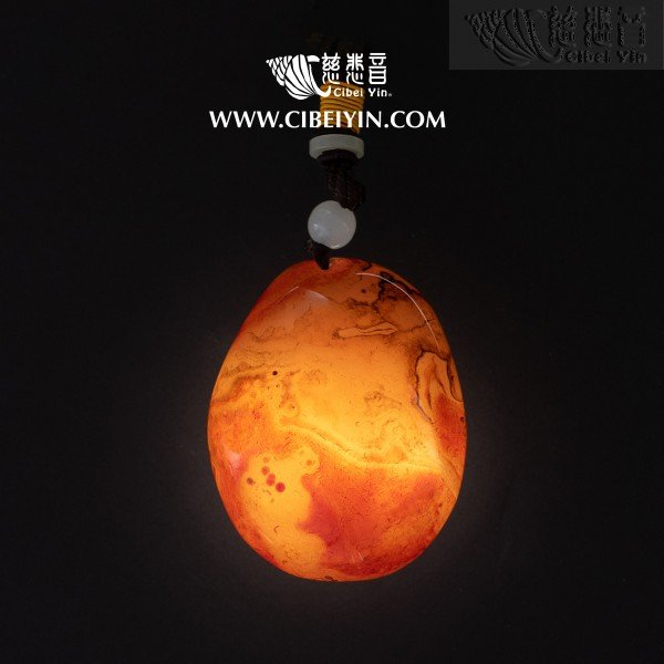 "源源不绝"玛瑙手把件(大)-075