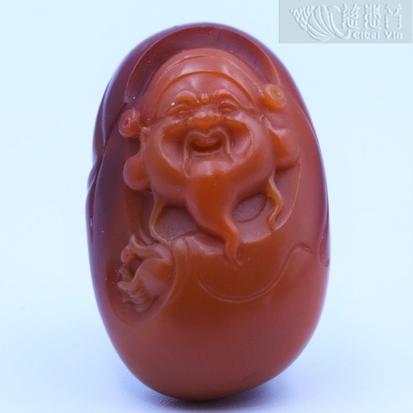 南红小财神挂坠