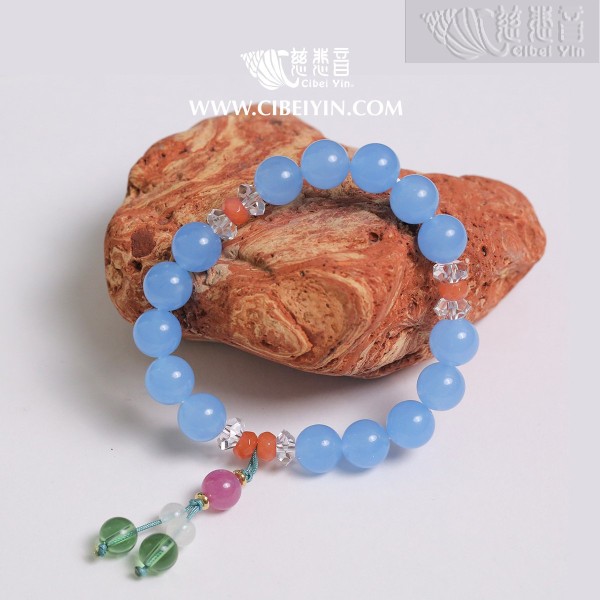 喜悦-海蓝宝手串 (10mm)