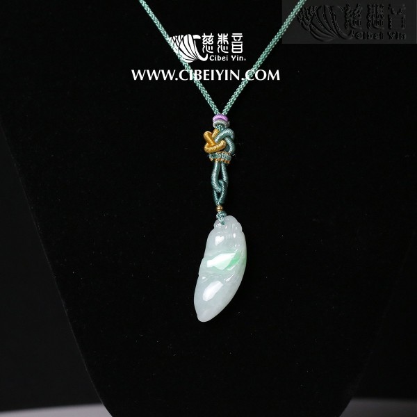 "福瓜"翡翠项链-1D4