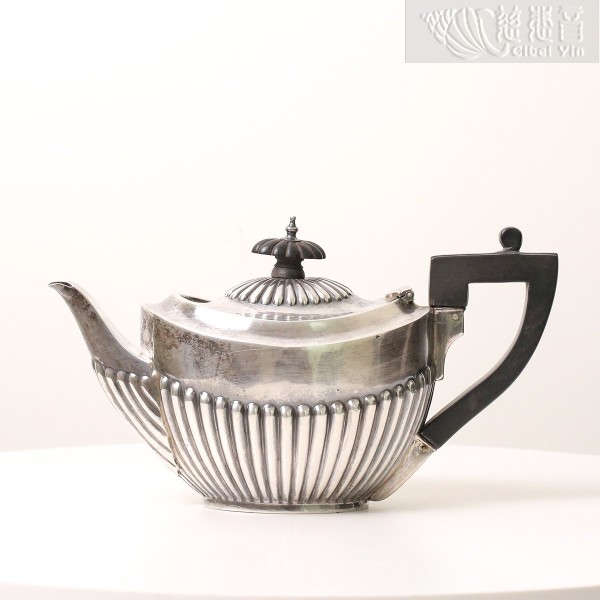 1903英国 纯银茶壶