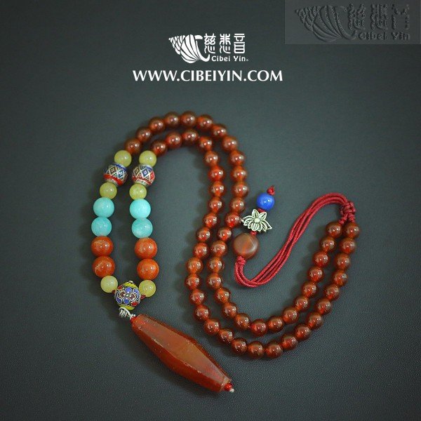 老玛瑙项链01-6
