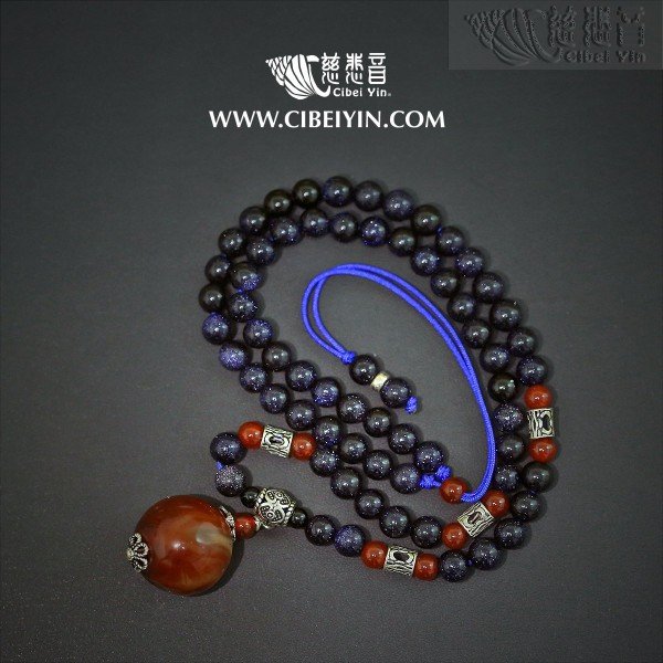 老玛瑙项链 2A-111