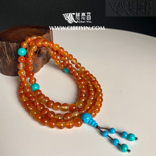 天然天眼珠108念珠01-09