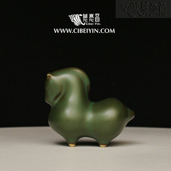 禅意茶宠 -青鬃马